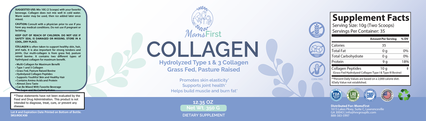 Collagen Type 1 & 3 Grassfed