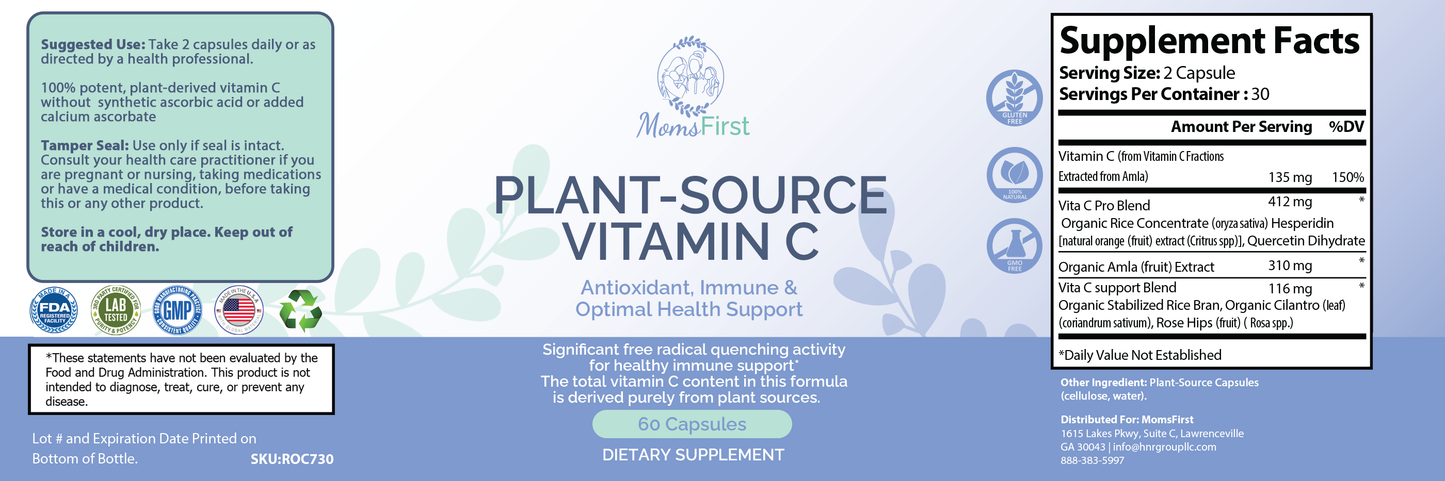 Plant Source Vitamin C