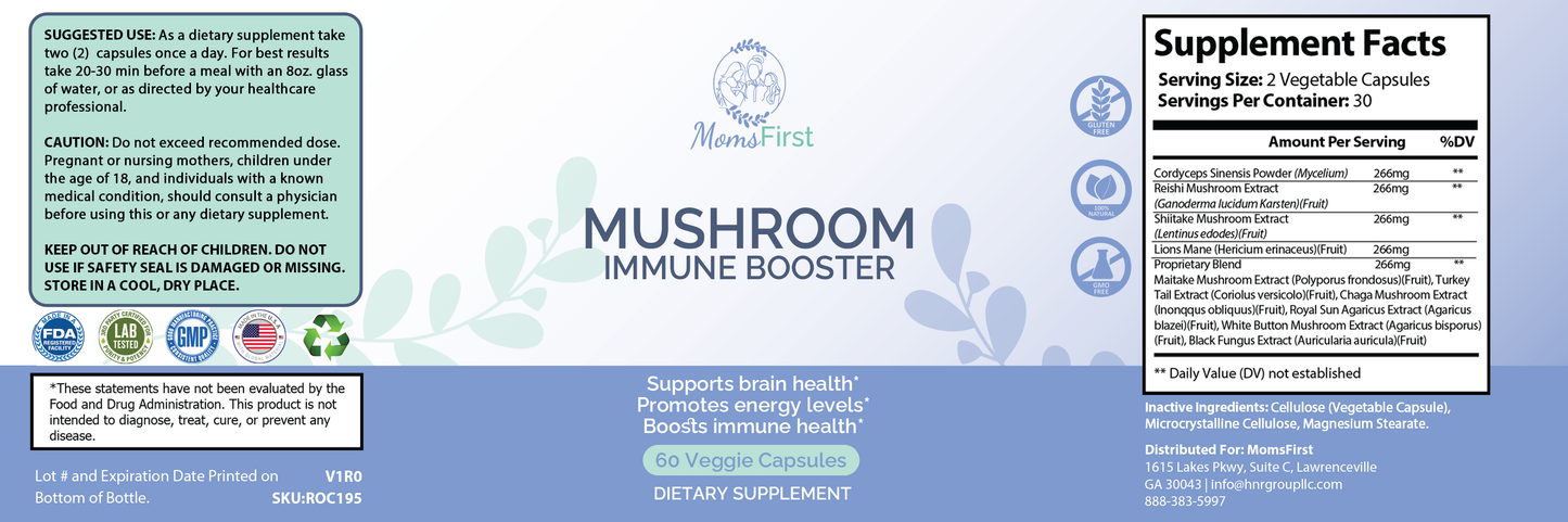 Mushroom Immune Booster