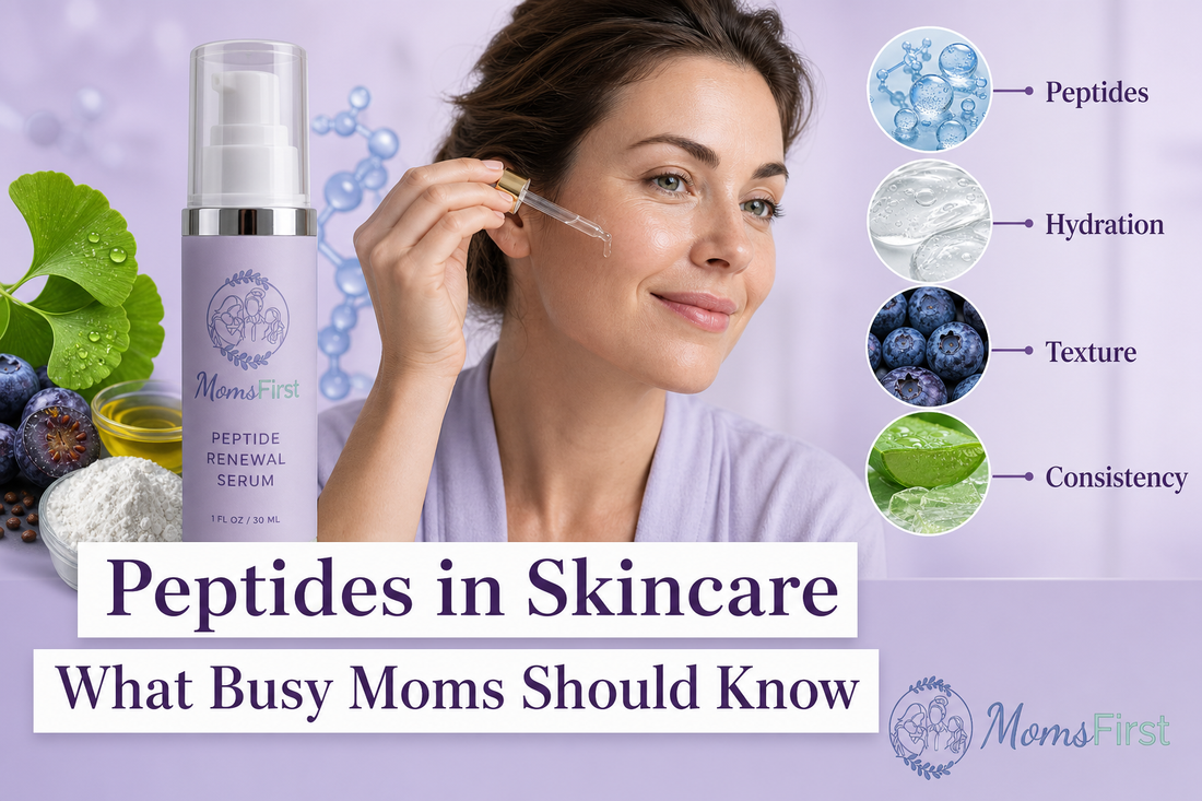 Peptides in Skincare: What Busy Moms Should Know