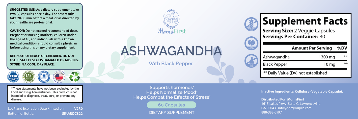 Ashwagandha with Black Pepper